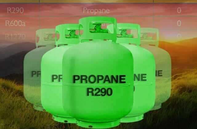 R-290 propane tanks