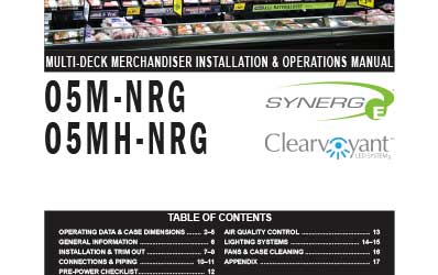 nrg o5m installation manuals hillphoenix