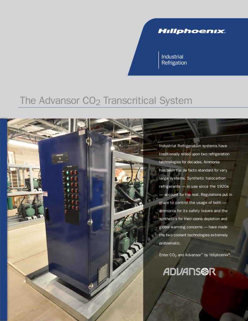 Advansor CO2 Booster Industrial | Hillphoenix