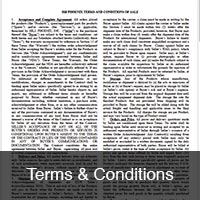 Terms and Conditions