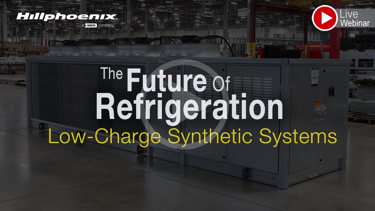 Low Charge Synthetic Refrigeration Systems